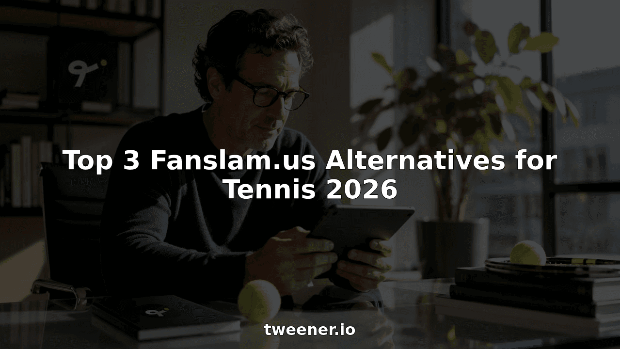 Top 3 Fanslam.us Alternatives for Tennis 2026